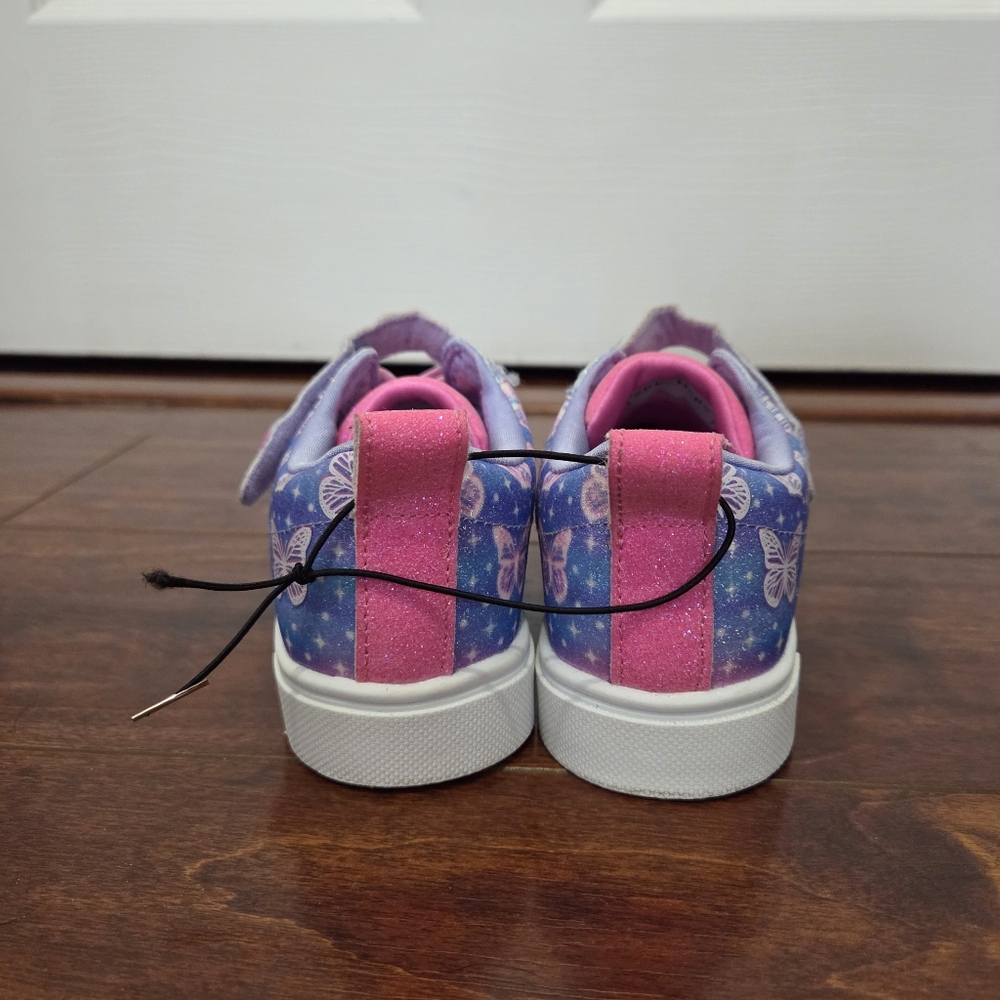 Skechers Twinkle Toes Twinkle Sparks Ombre Flutter Purple Little Kids Size 13 - Picture 5 of 15